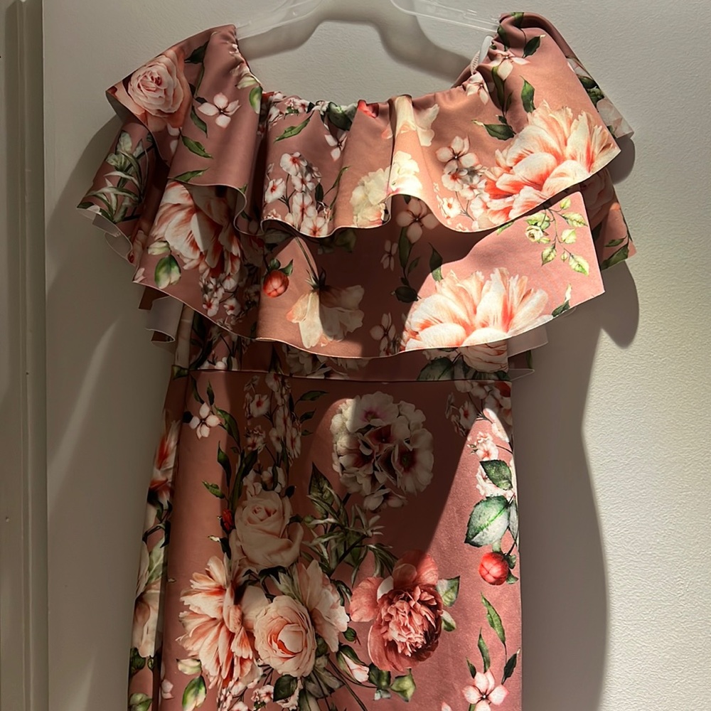 Off shoulder body con dress -New